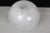 Mid-Century Swirl Murano Glass Ball Table Lamp with Chrome Base, 1970s For Sale - Image 12 of 13