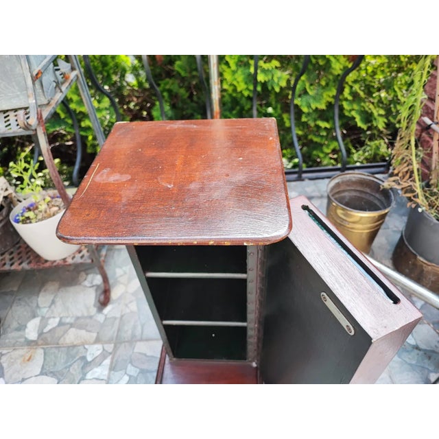 Wooden Cabinet with Violin, 1950s For Sale - Image 4 of 10