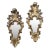 Pair of 19th Century Italian Louis XV Carved Giltwood Wall Mirrors For Sale