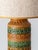 Metal Ochre and Green Ceramic Table Lamp from Bay Keramik, 1970s For Sale - Image 7 of 14