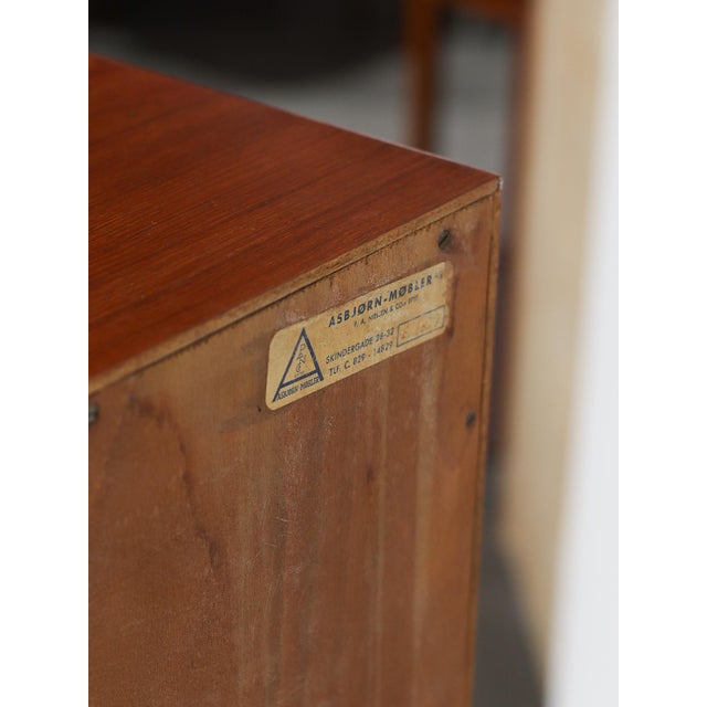 54 Highboard Tambour Doors in Teak by Arne Vodder for Sibast, 1960s For Sale - Image 12 of 13
