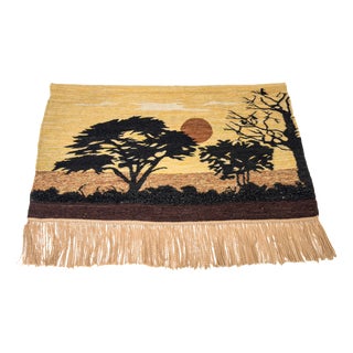 Mid-Century Modern Swedish Textile Wall Hanging, Sweden, 1960s For Sale