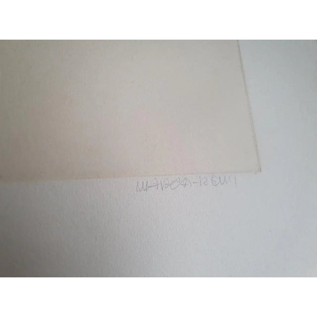 1970s Conrad Marca-Relli, Composition 14 1977, Etching on Guarro Paper For Sale - Image 5 of 7