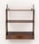 Chippendale Style Mahogany Wall-Hanging Shelf, with two shelves above a single drawer and fretwork sides. 28" H x 20.25" W...