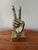 Gold Toned Peace Sign Hand For Sale - Image 4 of 5
