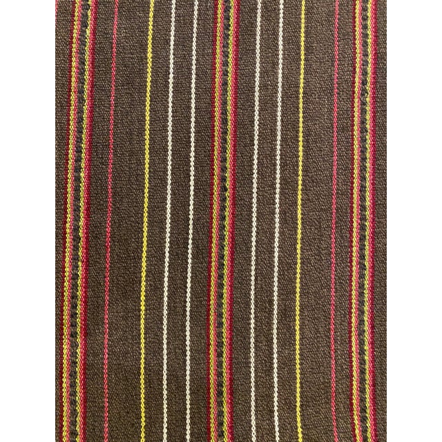 Osborne & Little Osborne & Little's "Tabriz Bukhara" Woven Stripe Fabric - 4 Yards For Sale - Image 4 of 7