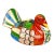 Vintage Mexican Folk Art Terracotta Bird Figural Lid - Replacement/Display Piece For Sale