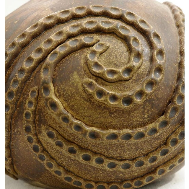 Ceramic Mid-Century Modern Ceramic Table Lamp, Belgium, 1960s For Sale - Image 7 of 8