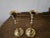 Late 20th Century Vintage Brass Candle Holders - Set of 2 For Sale - Image 4 of 11