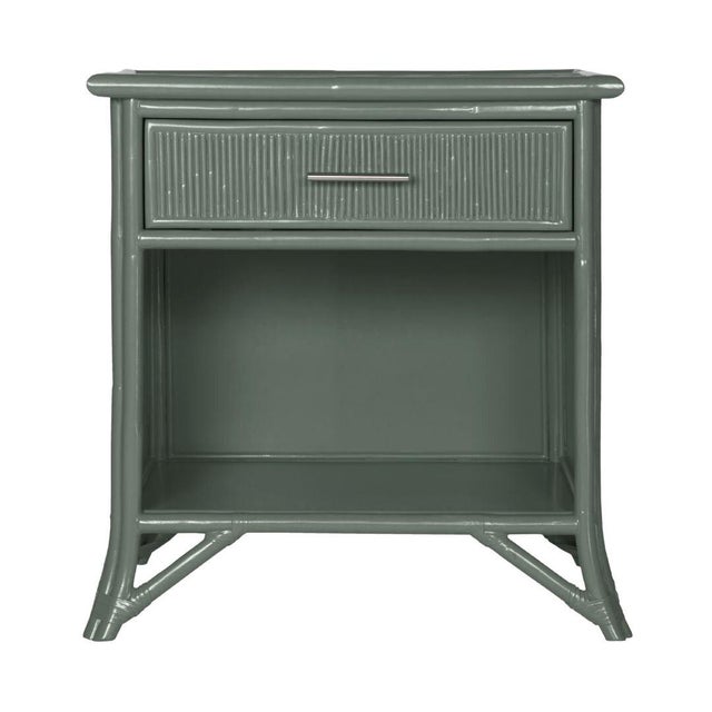 Versatile and highly functional, the Pencil Rattan Nightstand captures the carefree elegance of the coast. Featuring a...