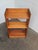 Small Vintage Handmade Solid Oak Bookshelf For Sale - Image 4 of 12