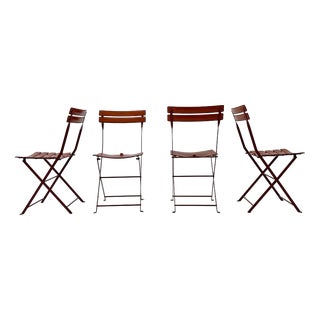 Celestina Folding Chairs from Zanotta, 1980s, Set of 4 For Sale