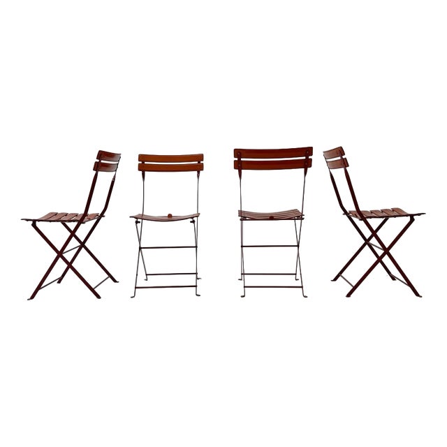 Celestina Folding Chairs from Zanotta, 1980s, Set of 4 For Sale