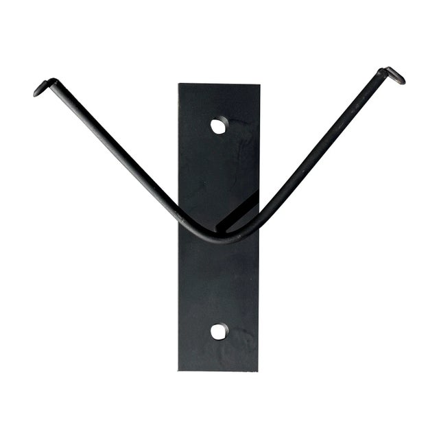 African Wall Mounted Sculptural Iron Currency Forms- a Set of 7 For Sale - Image 12 of 13