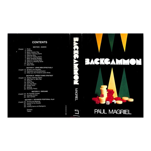 "Backgammon" 1977 Magriel, Paul For Sale