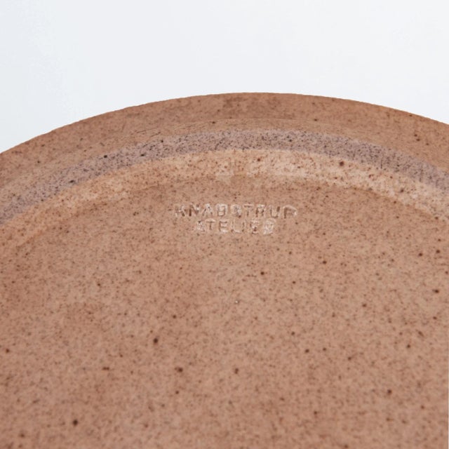 Small Plate from Knabstrup Atelier, 1940s, in Flawless conditions. Designed 1920 to 1949 This piece has an attribution...