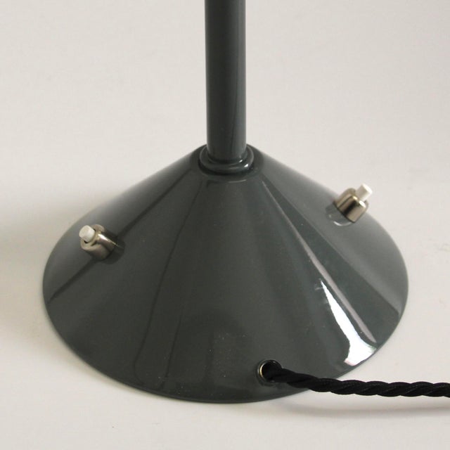 Metal Vintage French Double-Shade Desk Lamp from Jumo, 1940s For Sale - Image 7 of 18
