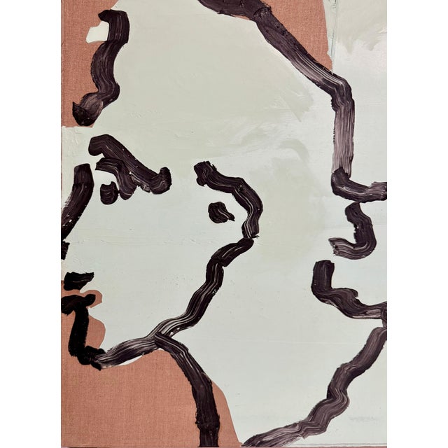 Judy Rifka, Judy Rifka Abstract Expressionist Pop Art Portrait Oil Painting Brooke Alexander, 1982 For Sale - Image 11 of 18