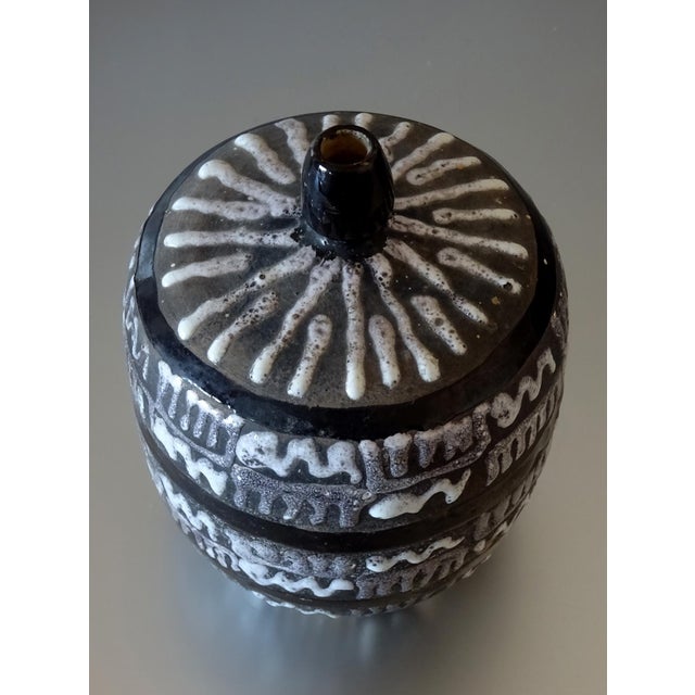 1960s Scandinavian Ceramic Vase, 1960s For Sale - Image 5 of 10
