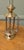 1970s Vintage Etched Glass 6-Sided Candle Lanterns, 1970, Set of 2 For Sale - Image 5 of 9
