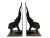 Goberg, Hugo Berger wrought iron bookends, Germany, circa 1910. The Goberg brand is derived from the name of the maker...