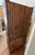 Antique-Style Pine Step-Back Hutch With Wavy Seedy Glass Doors For Sale - Image 10 of 10