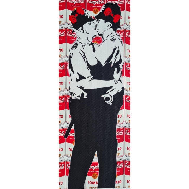 Death Nyc - Kissing Coppers - Limited Edition With Certificate For Sale - Image 4 of 10