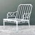 Metal Vintage Brown Jordan “Calcutta” Metal Patio Lounge Chair For Sale - Image 7 of 12