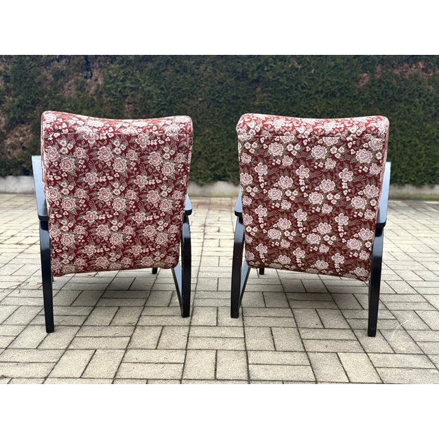 Wood Vintage Lounge Chairs from Thonet, 1930s, Set of 2 For Sale - Image 7 of 9