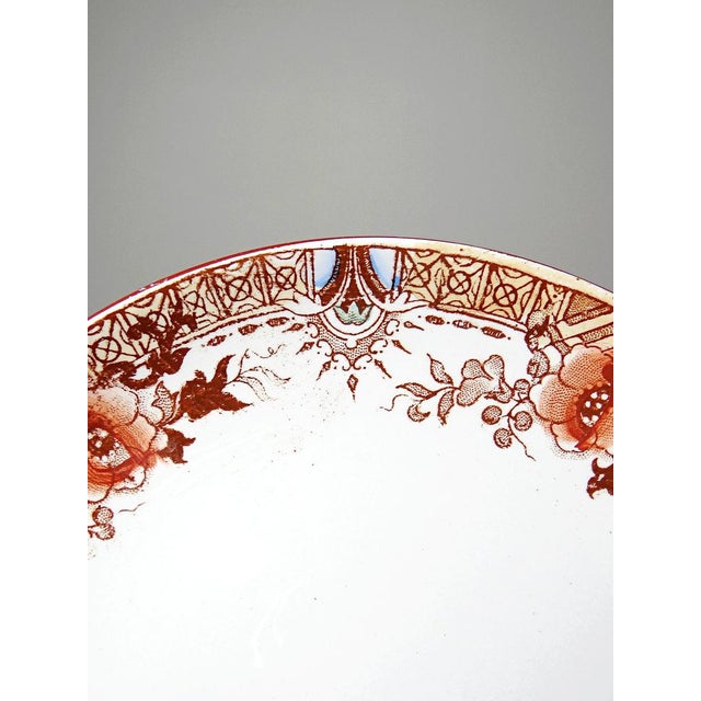 Antique Tea Service from Sarreguemines, 1900s, Set of 11 For Sale - Image 15 of 18