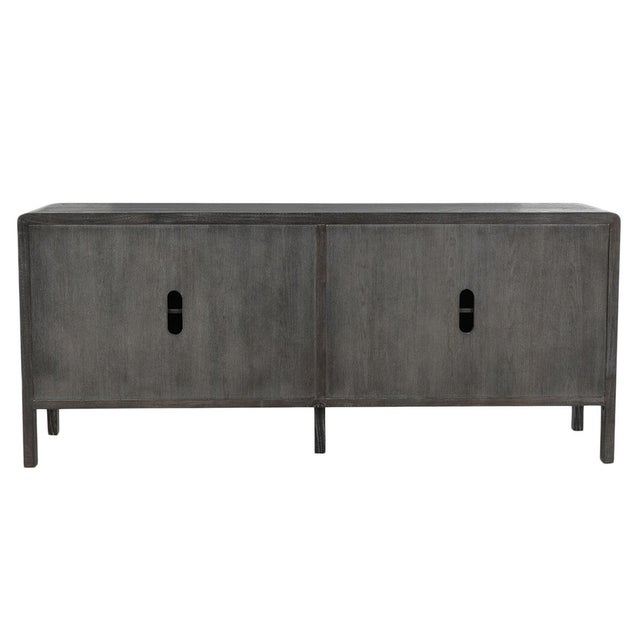 Wood Gentry Two-Tone Elm Waterfall Sideboard For Sale - Image 7 of 8