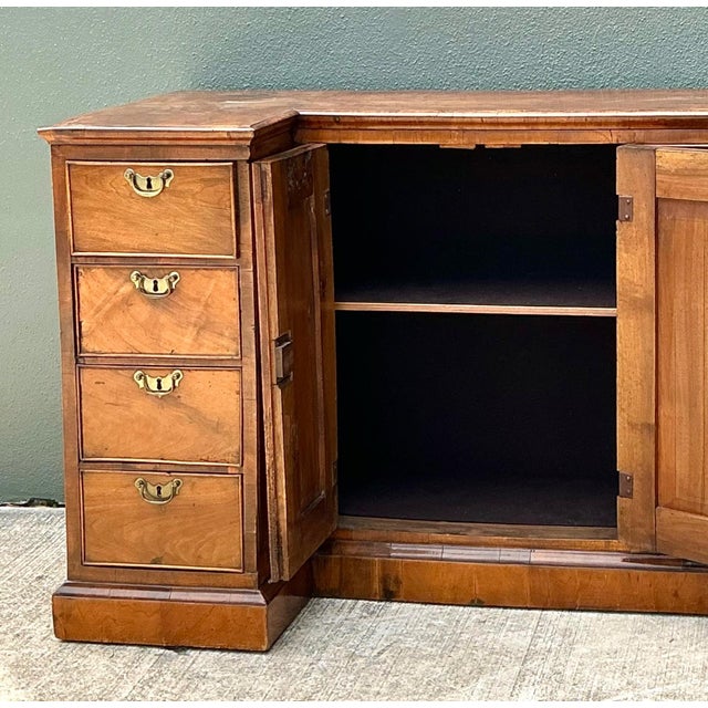 Vintage English Mahogany Sideboard For Sale - Image 12 of 14