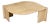 Italian Travertine Coffee Table, 1980s For Sale