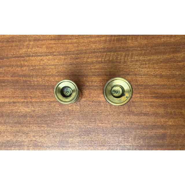 Mid-Century Danish Brass Candleholders from Boyes Metalkunst, 1960s, Set of 2 For Sale - Image 4 of 18