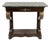 French Charles X Period Mahogany and Marble Console Table For Sale