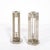 Pair of Modernist Signed Swid Powell Geometric Candlestick Holders For Sale - Image 10 of 18
