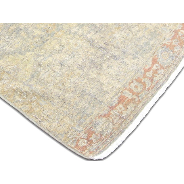 Transitional 1960s Persian Tabriz Runner For Sale - Image 3 of 5