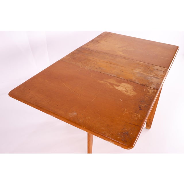 HeywoodWakefield Mid Century Gate Leg Drop Leaf Dining Table Chairish