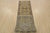 Kazak Runner 2’8” X 9”9” Gray Wool Tribal Hand-Knotted Oriental Rug For Sale - Image 12 of 13