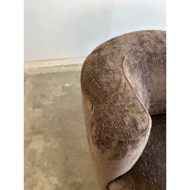 1980s Kagan Style Lounge Chairs - Pair For Sale - Image 4 of 10