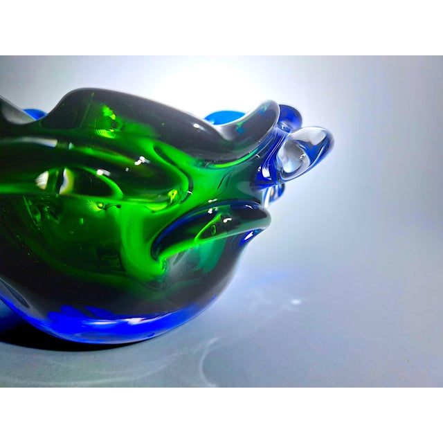 1970s Murano Glass Centerpiece Bowl, 1970s For Sale - Image 5 of 8