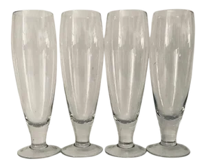 Contemporary Mikasa Tall Beer Glasses- Set of 4