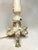 French Country Small Cream Table Lamp For Sale - Image 11 of 12