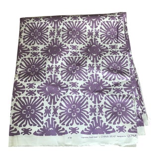 Quadrille China Seas Sigourney Small Scale Fabric - 2.75 Yards For Sale