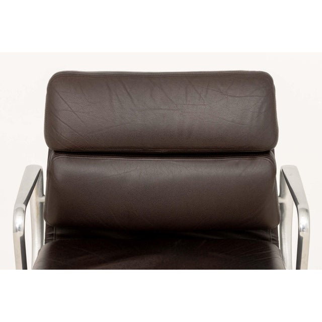 Early 21st Century Charles and Ray Eames Soft Pad Management Chair For Sale - Image 5 of 8
