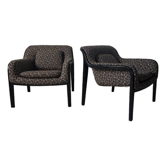 Pair of Bill Stephen’s Womb Chairs by Knoll For Sale