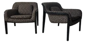 Pair of Bill Stephen’s Womb Chairs by Knoll