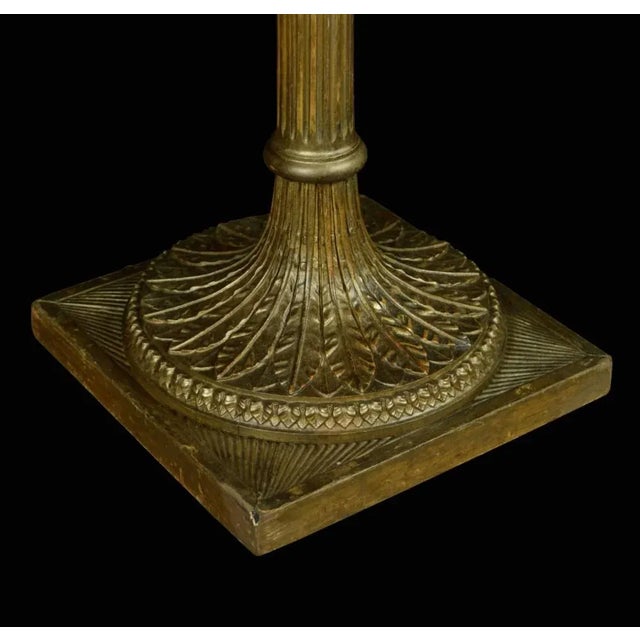 Late 19th Century Giltwood Torchere For Sale - Image 4 of 5
