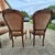 Wood 1980s Chateau d'Ax Louis XV Carved Walnut & Cocoa Velvet Dining Chairs, Assembled Set of 4 For Sale - Image 7 of 15