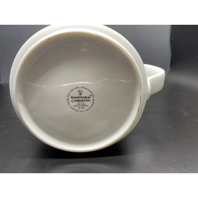 Circa 1999 Royal Doulton Carmina Tea Pot For Sale In Los Angeles - Image 6 of 9